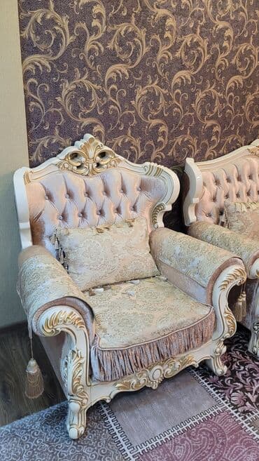 диван два кресла: Срочно. Диван и два кресла. Сост. почти идеальное! Раздвижной! Торг — 2