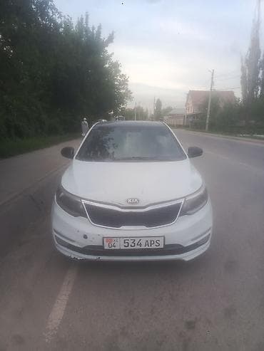 чере: Kia Rio: 2017 г., Автомат, Седан — 1