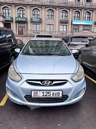 Hyundai Accent: 2012 г., 1.4 л, Автомат, Бензин, Седан