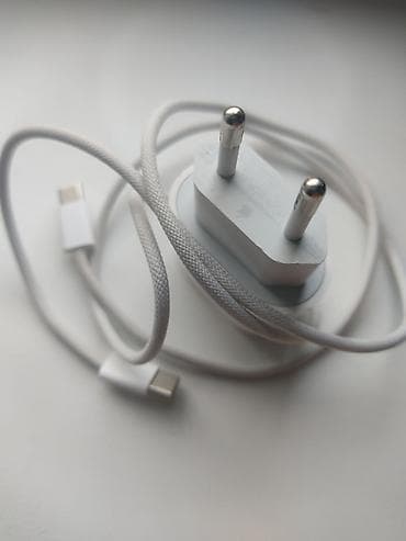 hoco w51: Сетевое зарядное устройство с кабелем для Айфона чисто оригинал — 2