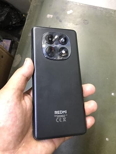 Техника жана электроника: Redmi, Redmi Note 15, Жаңы, 256 ГБ, түсү - Кара, 2 SIM, eSIM — 1