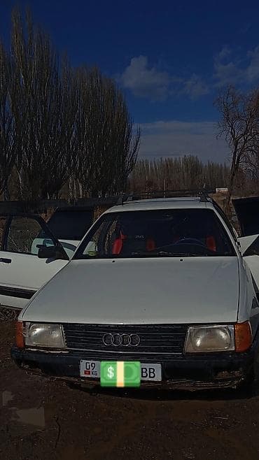 порш 911 турбо с: Audi 100: 1989 г., 2 л, Ручные, Бензин, Седан — 2