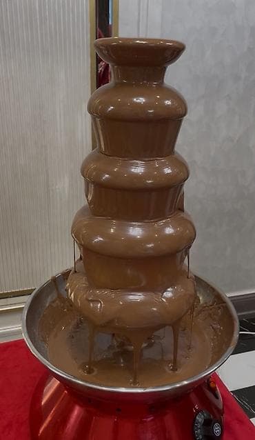шоколад: Шоколадный фонтан для мероприятий - Пятиъярусный фонтан с плавным — 3