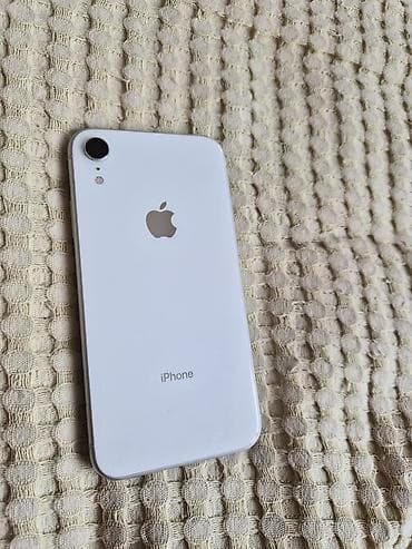 морнинг монитор: IPhone Xr, Б/у, 64 ГБ, Белый, 100 % — 1