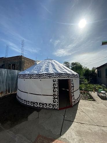 Китептер жана журналдар: Боз үйлөр сатылат, Каркасы Металл, 40 баш, Диаметри: 5 метр — 1