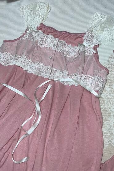 Киреге берилүүчү кийимдер: Продаю комплект в роддом, либо просто для дома . Очень нежный и — 2