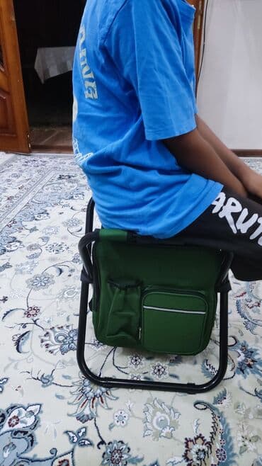 книги художественная литература: Походный рюкзак с термо отделением и стульчиком — 4