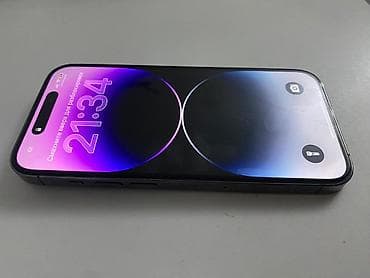 купить ноутбук в бишкеке бу: IPhone 14 Pro, Б/у, 256 ГБ, Deep Purple, Чехол, 82 % — 10