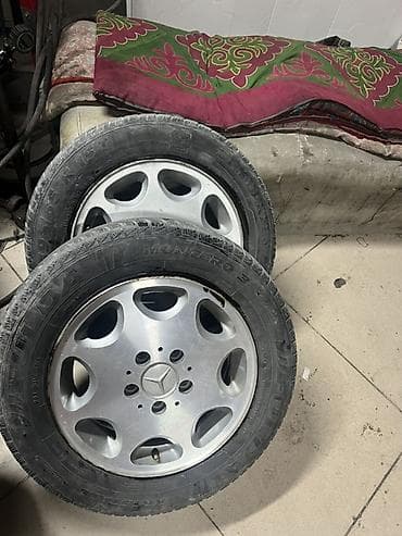 запаски на мерс: Колеса в сборе 195 / 60 / R 15, Всесезонная, Комплект, Легковые, Литые, отверстий - 5 — 1