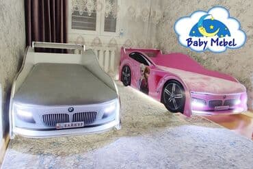 кровать для мальчика: Детская односпальная кровать, Новый, Для девочки, Для мальчика, С матрасом, ДСП, Бесплатная доставка — 8