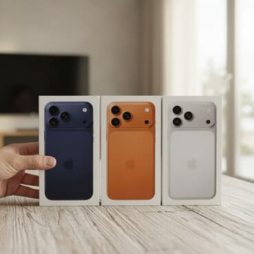 IPhone 17 Pro Max, Новый, 512 ГБ, Оранжевый, Кабель, Коробка, 100 %