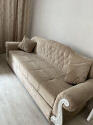 диваны кожаные бу: Раскладной диван — 3