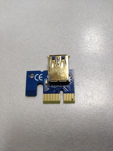 видеокарты usb type c: Адаптер райзера rizer riser pci-e 1x to usb pce2pce-n09/ переходник — 2