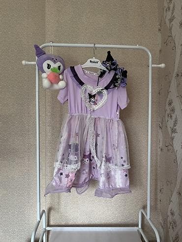 hello kitty: Платье куроми с ободком Размер 120 Ткань тонкая синтетическая одели — 1