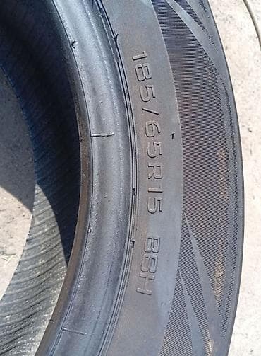 65: Шины 185 / 65 / R 15, Лето, Б/у, Пара, Легковые, Япония, Bridgestone — 4