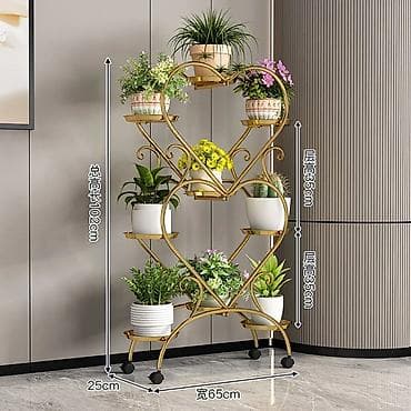 бүт койгуч: Гүлдөр үчүн текче, этажерка, Жаңы, Темир, Акылуу жеткирүү — 4