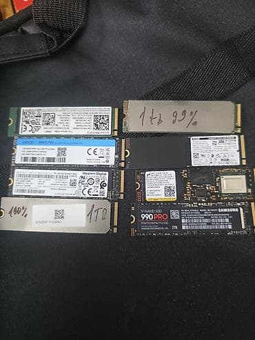 Настольные ПК и комплектующие: Накопитель для ПК, Б/у, Samsung, SSD, 2 ТБ, Для ПК — 1