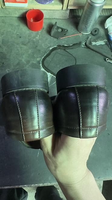 балетки 37: Мужские туфли, 40, Б/у, цвет - Коричневый, Самовывоз — 6