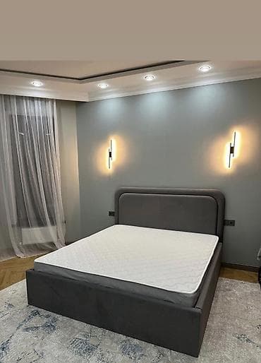 Двуспальная кровать, С матрасом, длина - 200 см — 1