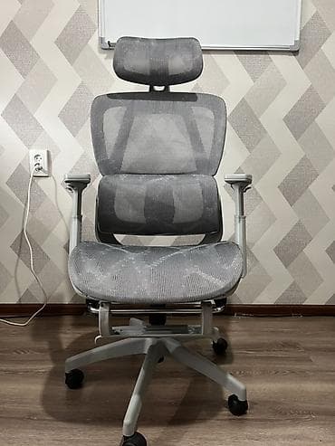 Офисные кресла: Офисное кресло, Б/у, С колесиками, цвет - Серый, Самовывоз, Платная доставка — 2