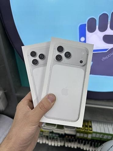 a 32: IPhone 17 Pro Max, Новый, 256 ГБ, Белый, Коробка — 1