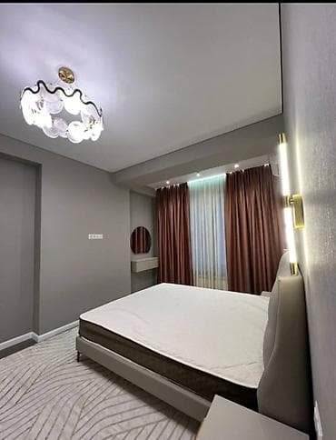 Квартиры: 2 комнаты, 81 м², Элитка, 9 этаж, Дизайнерский ремонт — 9
