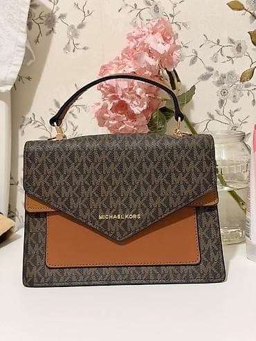Классическая сумка, Michael Kors, Материал: Комбинированный материал, Жёсткая конструкция, Женские, Новый