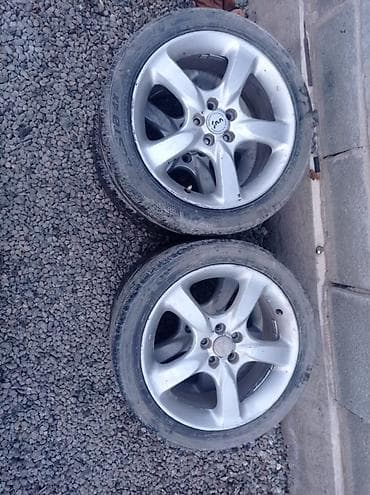 а 210: Колеса в сборе 225 / 45 / R 17, Лето, Б/у, Комплект, Легкий коммерческий транспорт (C/LT), Литые, отверстий - 4 — 1