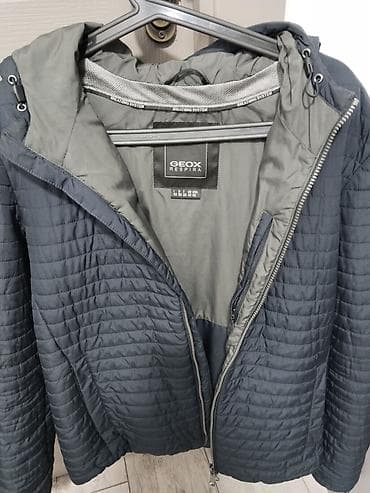 nike tech fleese: Мужская стеганая куртка Geox Respira, б/у, размер 52 из Европы - — 2