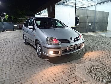 Транспорт: Nissan Almera Tino: 2005 г., 1.8 л, Кол менен иштөөчү, Бензин, Вэн/Минивэн — 5