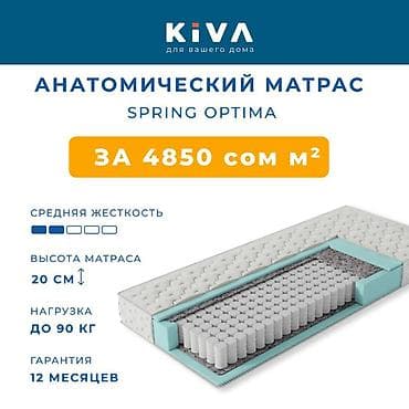 термовойлок: Анатомический матрас SPRING OPTIMA ✔ Средняя жёсткость — оптимальный — 2