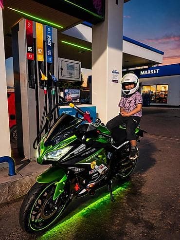 мотоцикл урал бишкек: Спортбайк Kawasaki, 400 куб. см, Бензин, Взрослый, Новый — 1