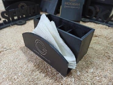 Салфетница из дерева, с вашим текстом ещё многое другое пишите at lalafo.kg Салфетница из дерева, с вашим текстом ещё многое другое пишите