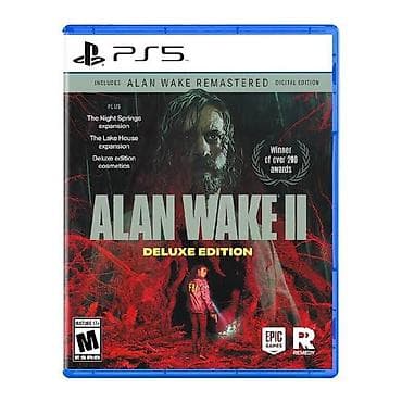 silent hill 2: Игра для PlayStation 5 — Alan Wake II Deluxe Edition (коробочная — 1