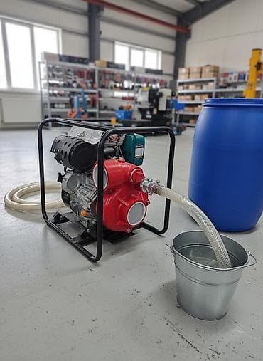 Портативная дизельная водяная помпа Omega PRO SHP90DI, предназначенная