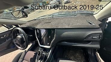 outback 2020: Алькантара Накидка на панель Subaru, цвет - Черный, Новый, Самовывоз, Платная доставка — 1