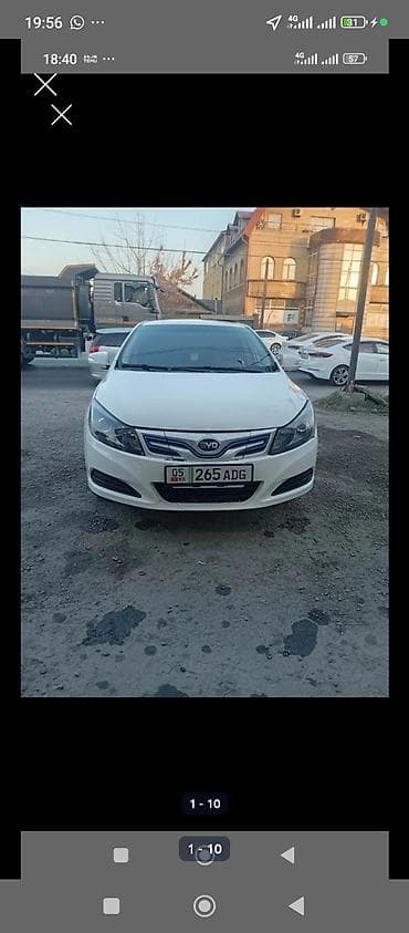 бу автомат машинка: Сдаю аренду на такси сутки 1600 депозит 15 тысяч BYD Е5, белый седан — 1