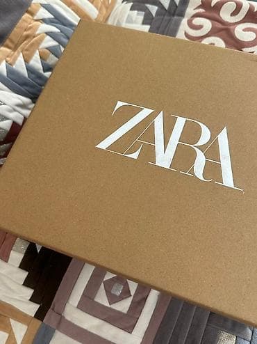 Сапоги: Сапоги, 38, Zara, Новый, цвет - Черный, Платная доставка — 7