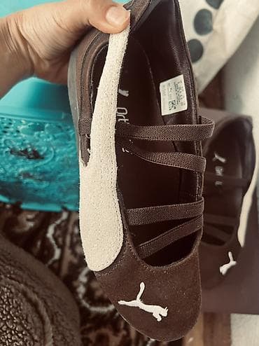 osiris d3: Балетки Puma - Модель: женские балетки с перекрёстными эластичными — 2