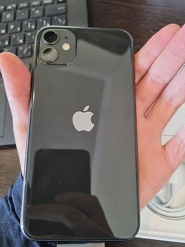 айфон 11 нарын: IPhone 11, черный цвет - Экран 6.1" Liquid Retina HD (IPS), True — 1