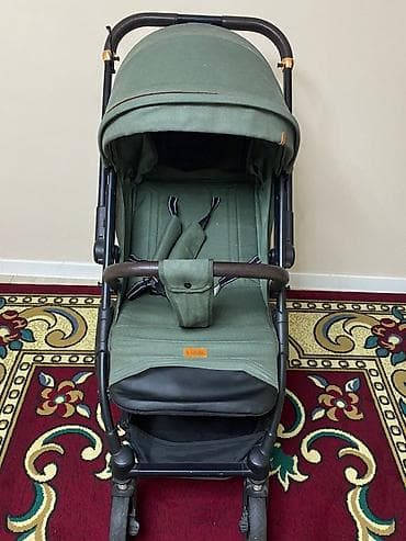 easy walker: Прогулочная коляска Kidilo (зеленая) - Легкая городская коляска с — 3