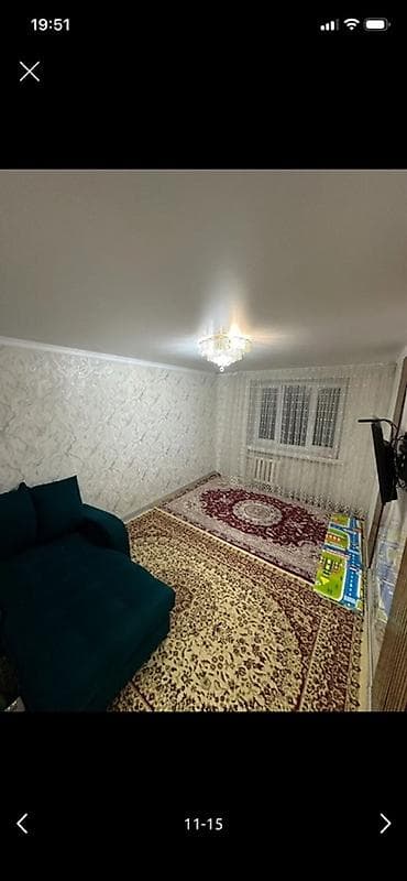 7 микро район на длитилный срок: 2 комнаты — 4