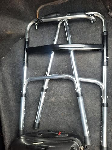 Складные ходунки для передвижения - Материал: легкий алюминиевый