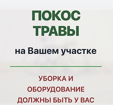 Уборка территории, Стрижка газона