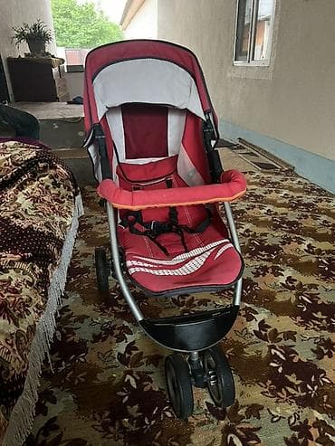горный велик: Прогулочная коляска SeeBaby - Легкая алюминиевая рама - Поворотные — 3