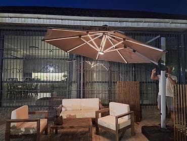 новый мебель: Зонты на боковой опоре для - частных домов - кафе и летних площадок - — 7