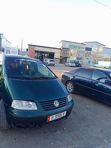 Volkswagen: Volkswagen Sharan: 2000 г., 2 л, Механика, Бензин, Минивэн — 2