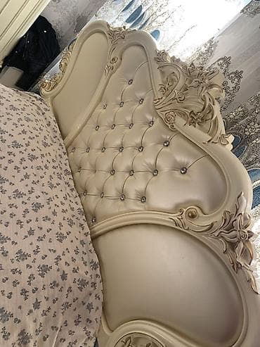 new inside out: Двуспальная кровать, Новый, С мягким изголовьем, длина - 2 см — 2