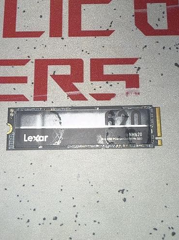 ноутбуки asus бишкек: ПК үчүн маалымат алып жүрүүчү, Колдонулган, Lexar, SSD, 512 ГБ, ПК үчүн — 1