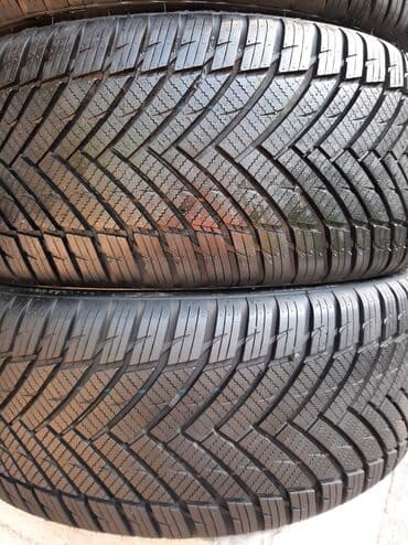 шины 17 размера: Шины, 215/45/17 4шт. Всесезонка, резина 2023 года привозная — 3